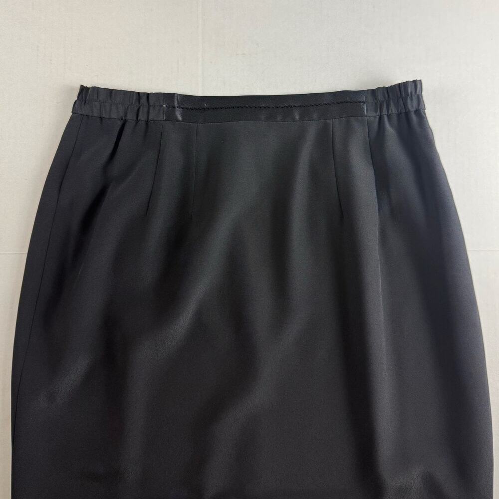Donna Vinci Couture Black Skirt - Size 10 - Excellent! - Picture 2 of 9